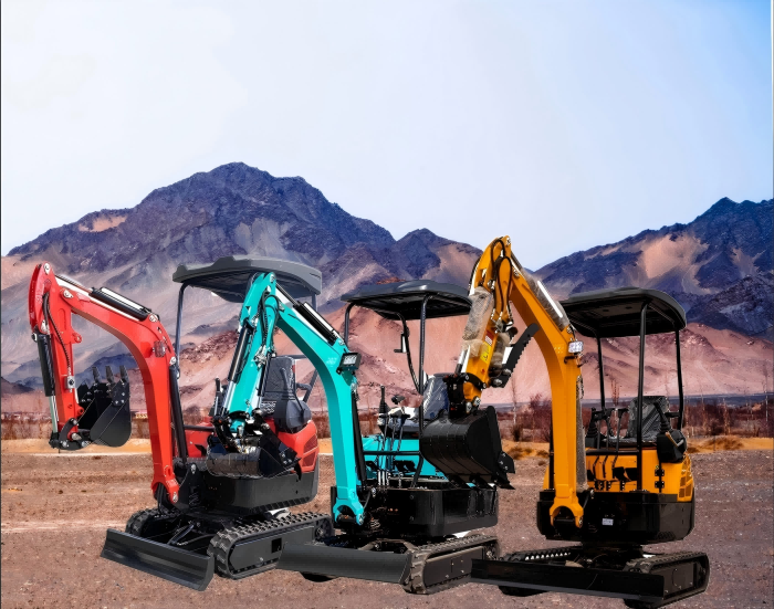 Mini Excavators commoda
