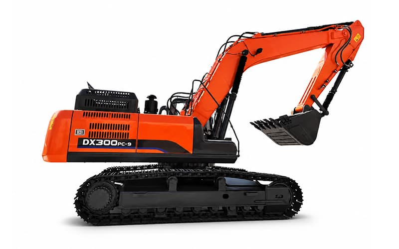 DX300PC-IX 29.5 Tons Crawler CAVATOR: High Power, magna Situla capacitas, omnia rotundiora ad Mining et Earthmoving